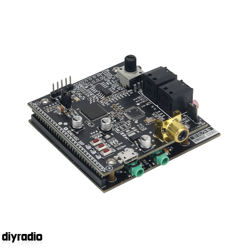 ADAU1452-DSP Development Board and AD1938 4 In 8 Out Decoder Board with USBi
