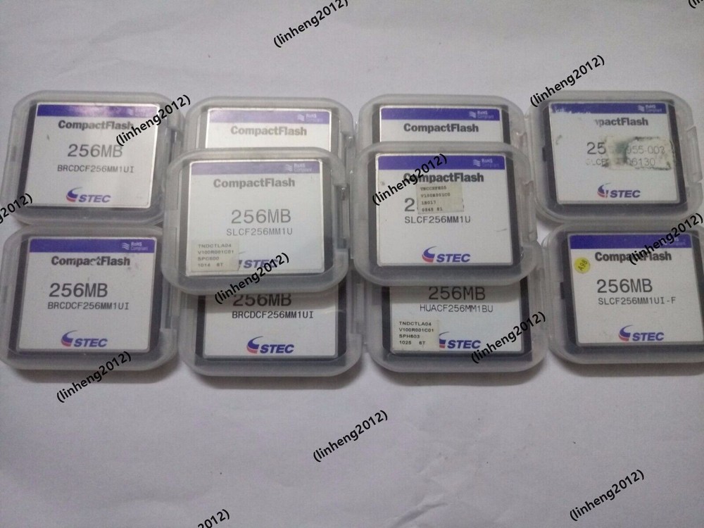 10PCS   STEC  256MB CF CompactFlash  CF Card