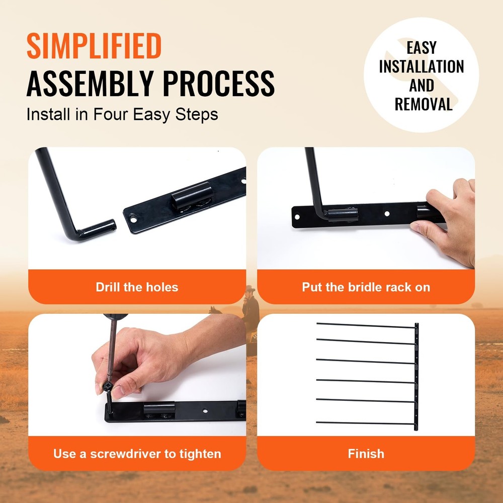 Wall Mounted Saddle Rack 2 Pack Swing Out Holder Three Tiered