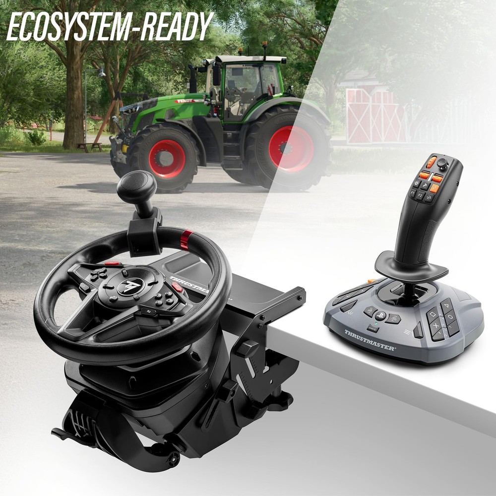Thrustmaster SimTask FarmStick, Multifunctional Joystick for Farming Grey