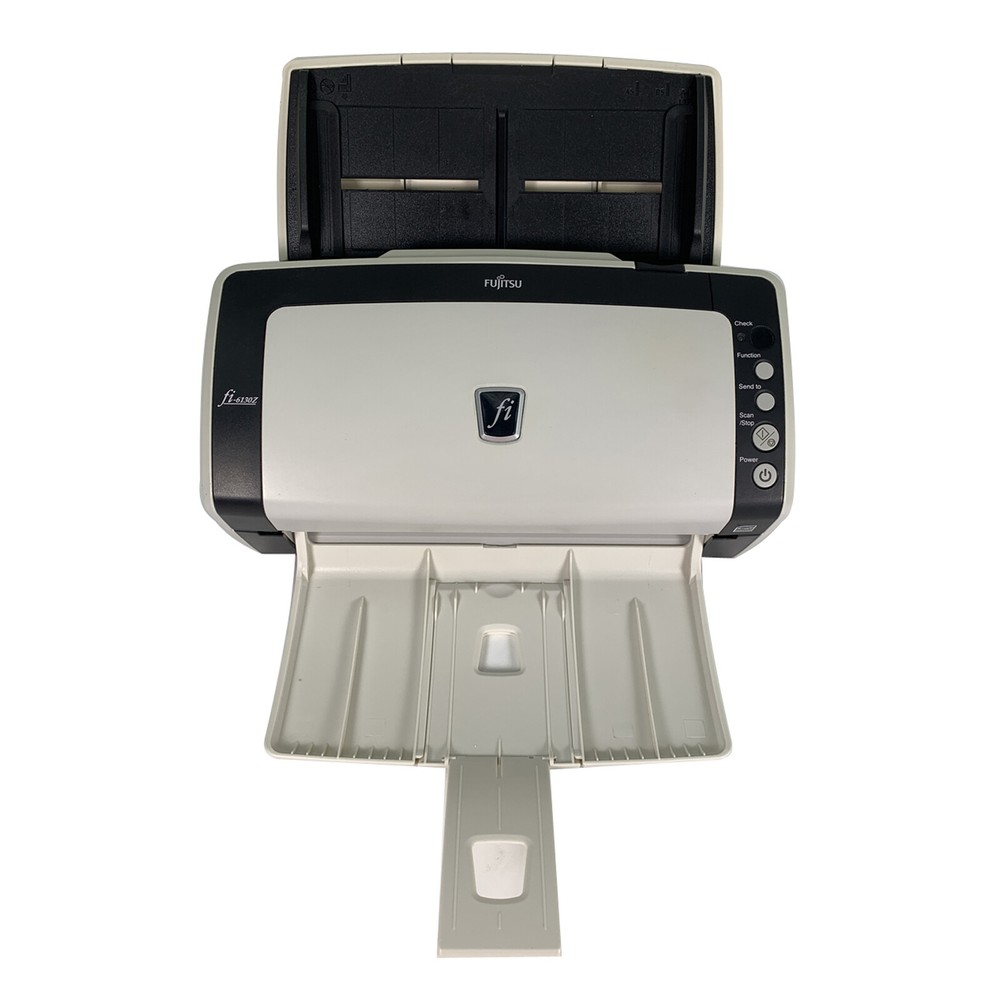 Fujitsu Fi-6130Z Duplex Pass-Through Document Color Scanner with Bundle