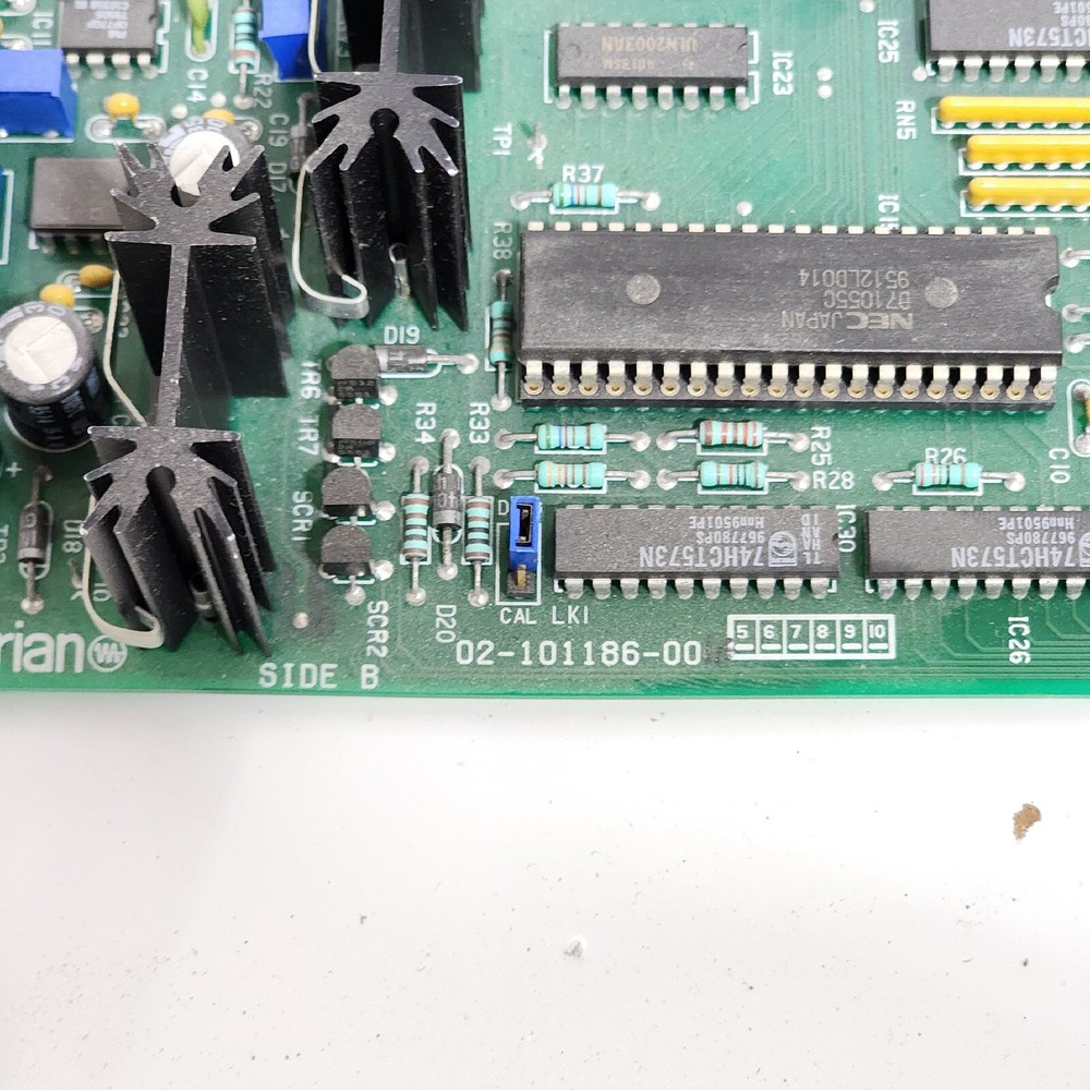 VARIAN CARY3 PCB 02-101186-00 PWB Accessory board USED.