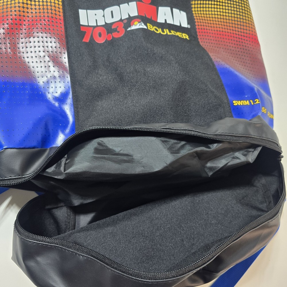 Ironman 70.3 Boulder Backpack Triathlon Gear Bag NWT