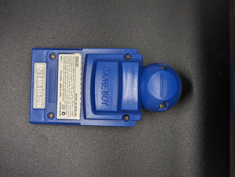 Blue Gameboy Camera Complete In Box (Open) Tested
