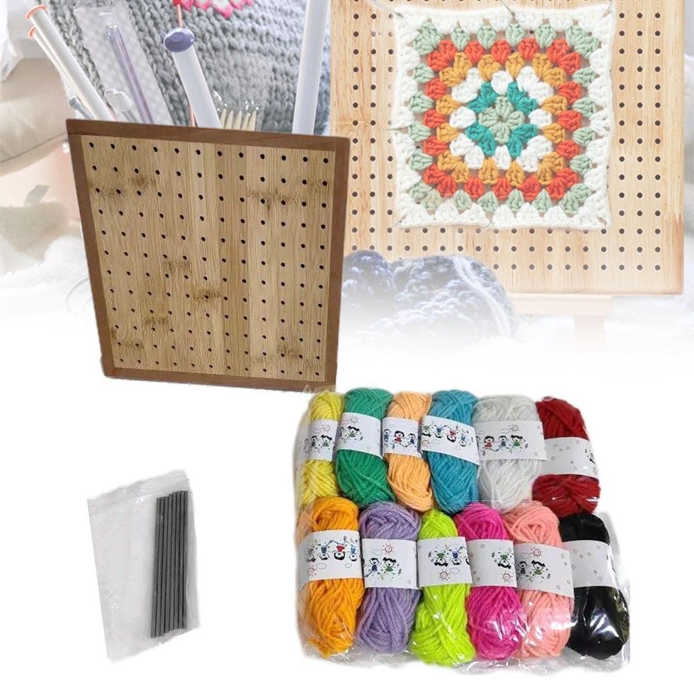 Crochet Blocking Board Crochet Board for Blocking Hole Board for Handmade DIY