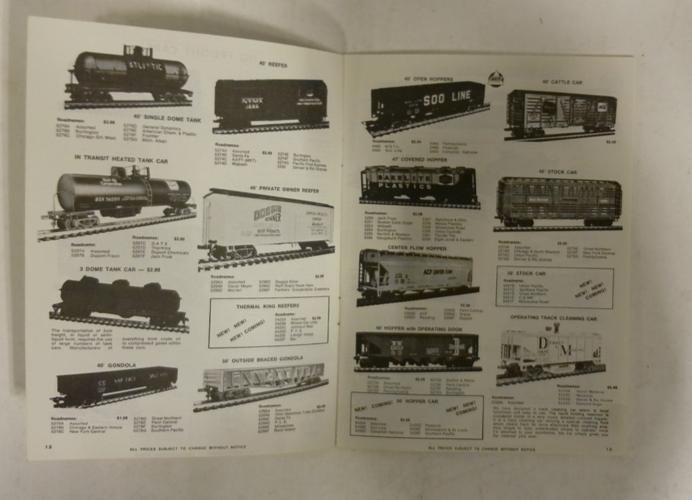 Vintage AHM Does It Again 1972 Catalog CA 18B