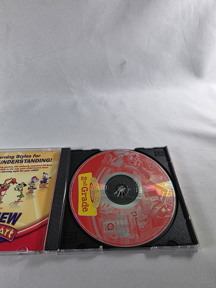 Jump Start Advanced 2nd Grade CD-Rom PC Game 2002 Knowledge Adventure Windows