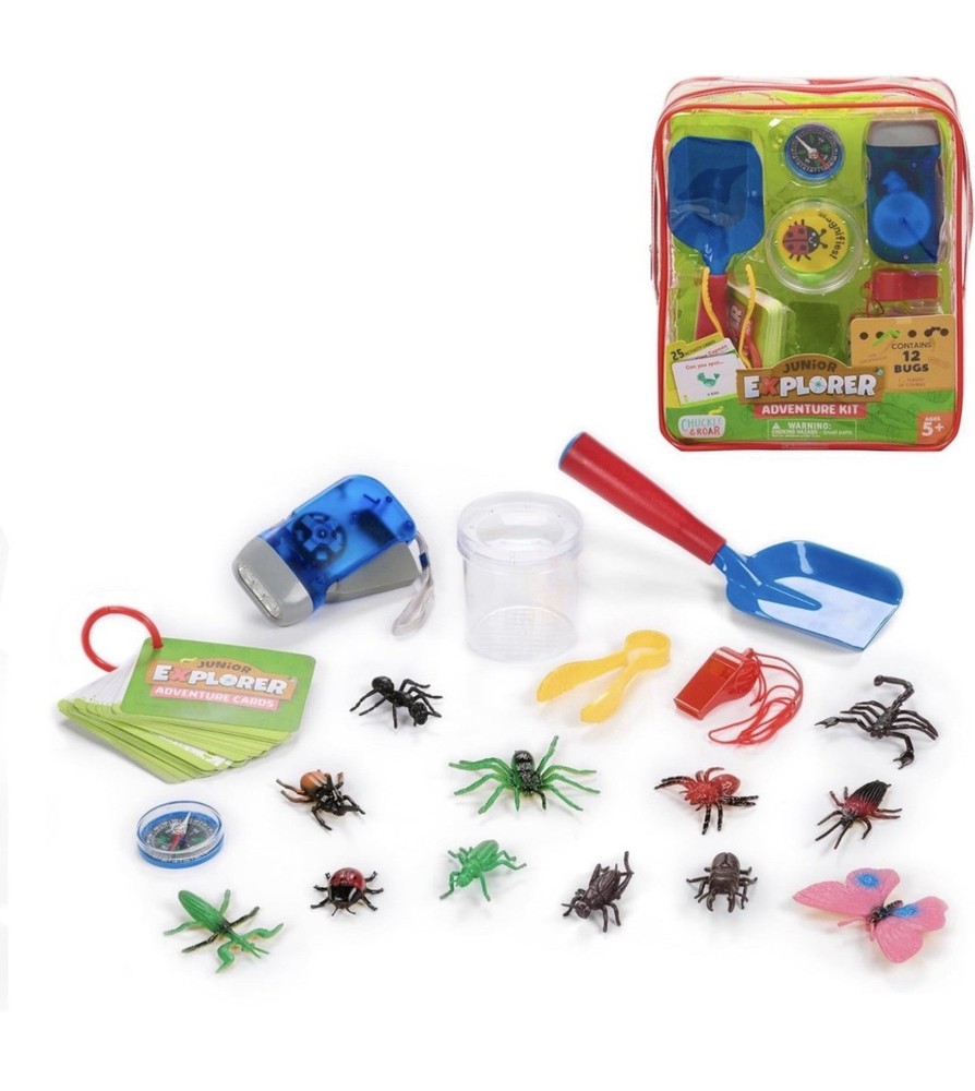 Chuckle & Roar - Junior Explorer Adventure Kit, 19 Piece Kit, Ages 5+