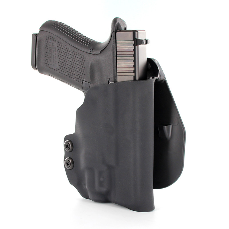 PSA Dagger - OWB Paddle Tactical Holster - Olight Baldr Mini - Matte Black