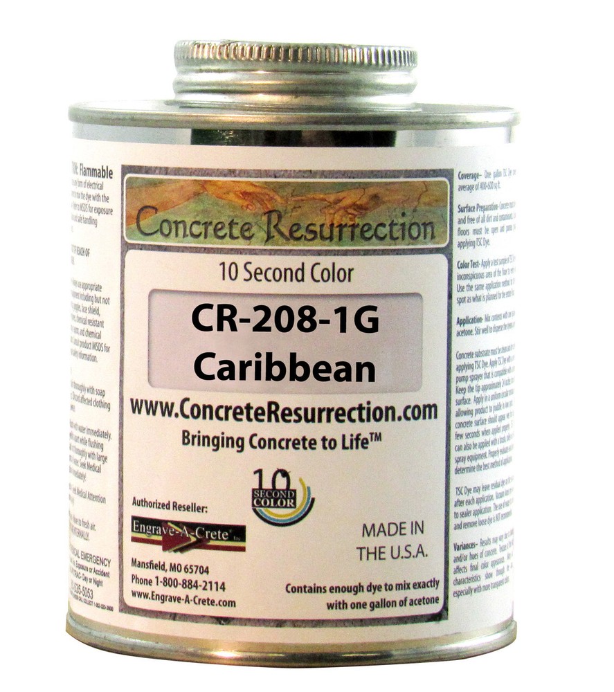 Ten Second Color - Caribbean - 1 Gallon