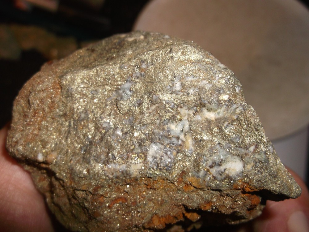 Gold, silver, copper, 379 grams samples ,ore high grade .