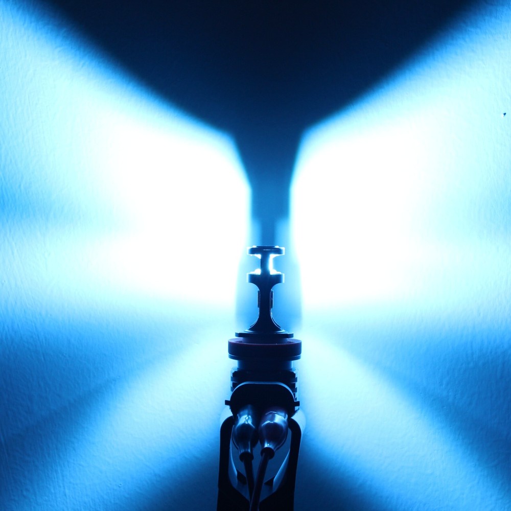 3-Color Switchback LED Fog Light Bulbs,H11 Fog Lamps for Toyota,White Yellow Blu