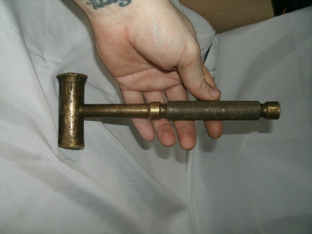 Vintage MAC BRH48 - 48 oz. Solid Brass Hammer 10” long