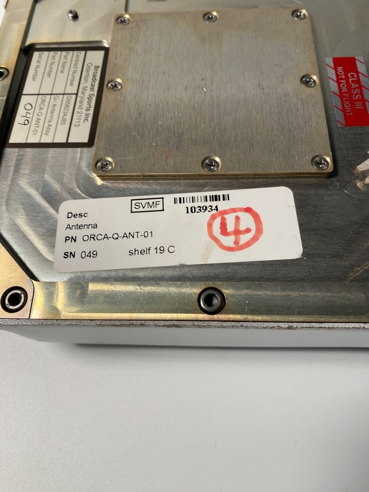 NASA Owned Shuttle Vehicle Antenna Assembly