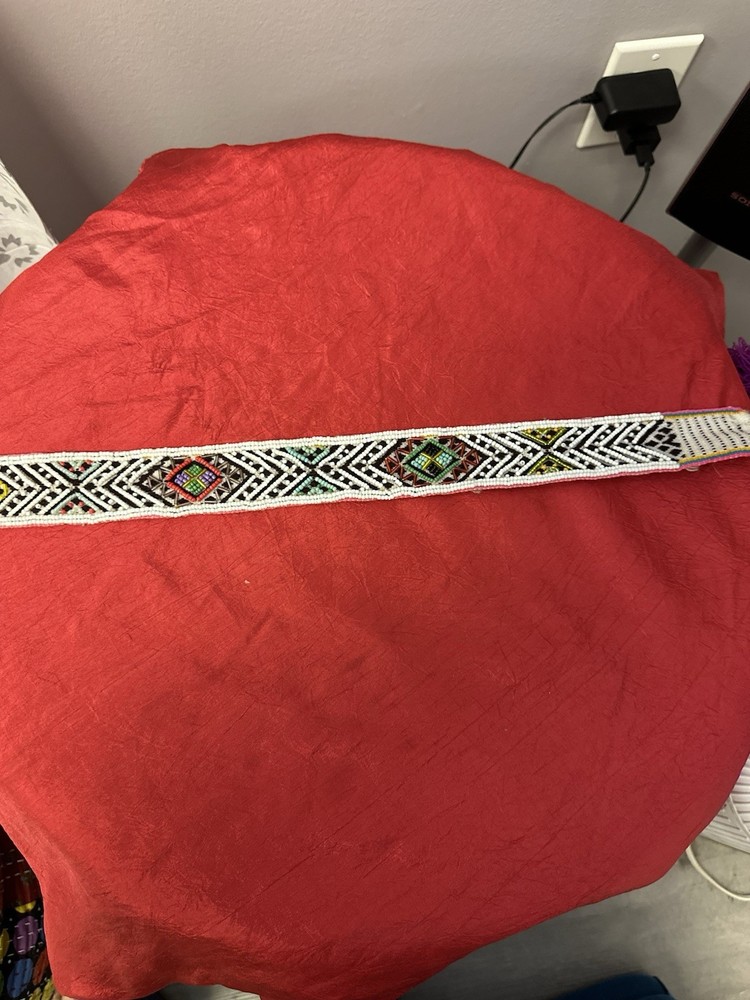 Authentic Peruvian Andean Chumpi Hat Belt
