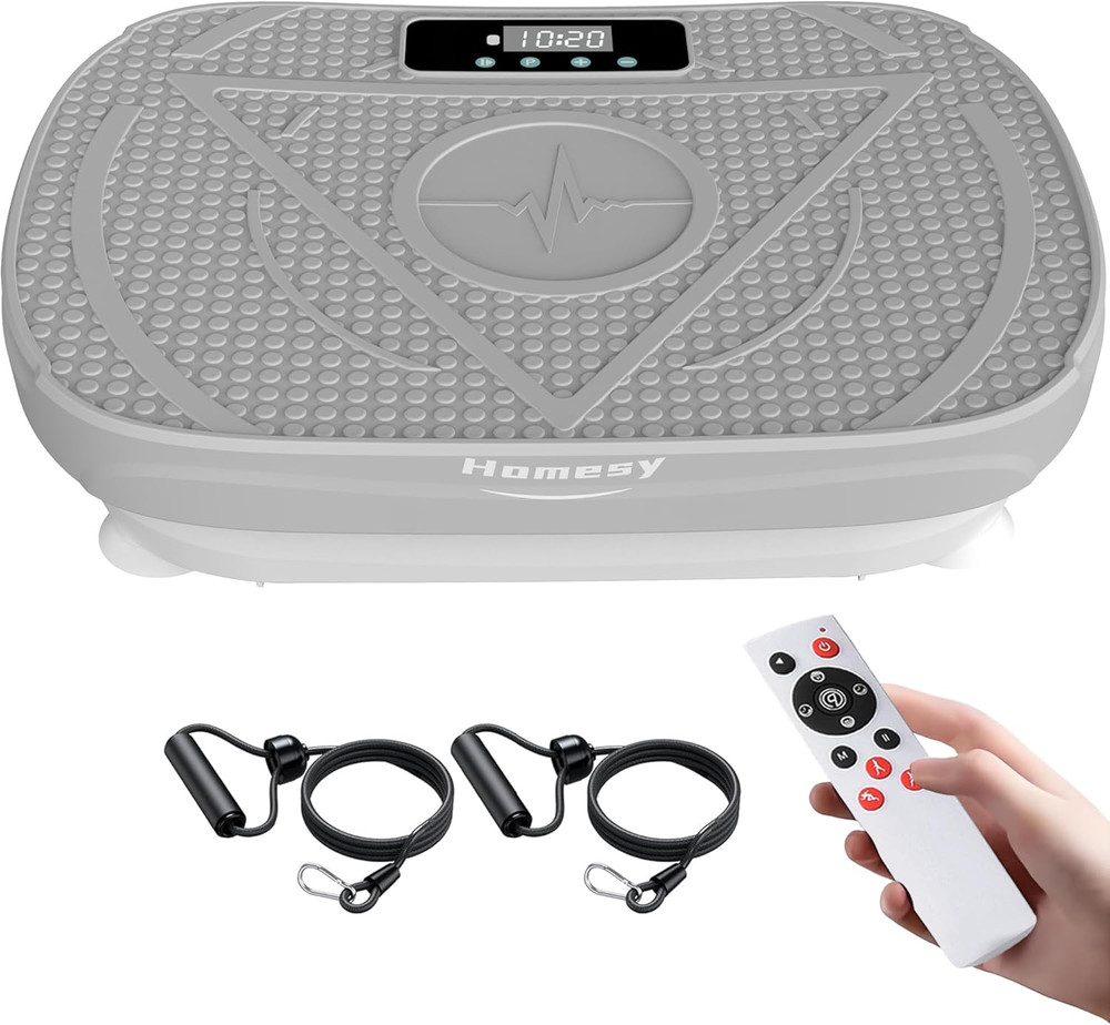Vibration Plate Exercise Machine - Full Body Shaking Workout Platform Board