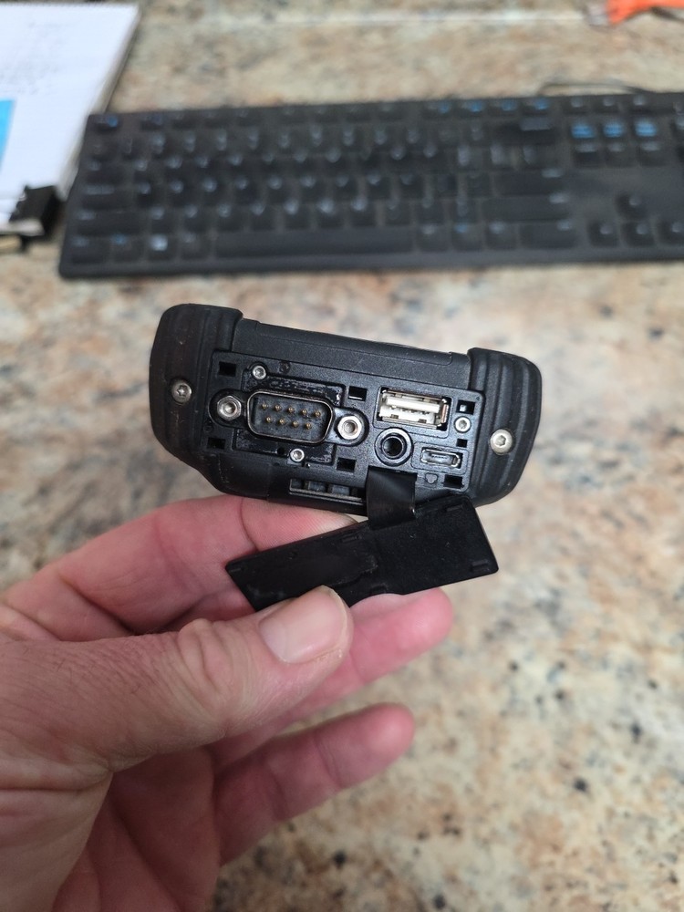 handheld NAUTIZ X8 compact rugged Android data collector; tested, works; reset