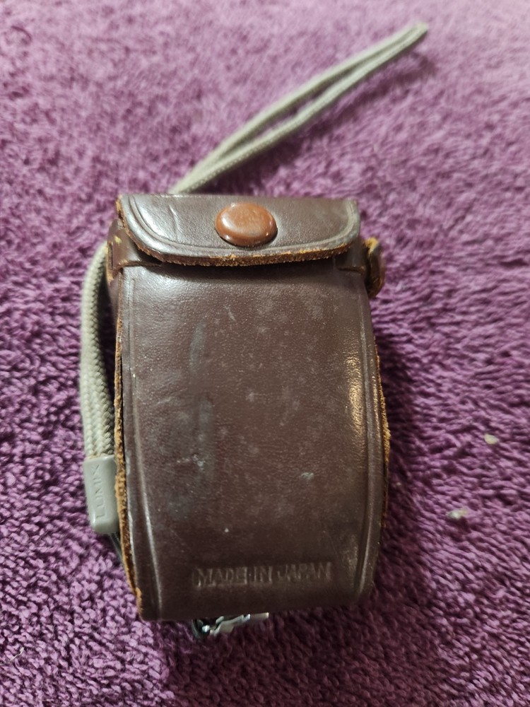 Vintage Sekonic Light Meter With Leather Case Tested Working EUC