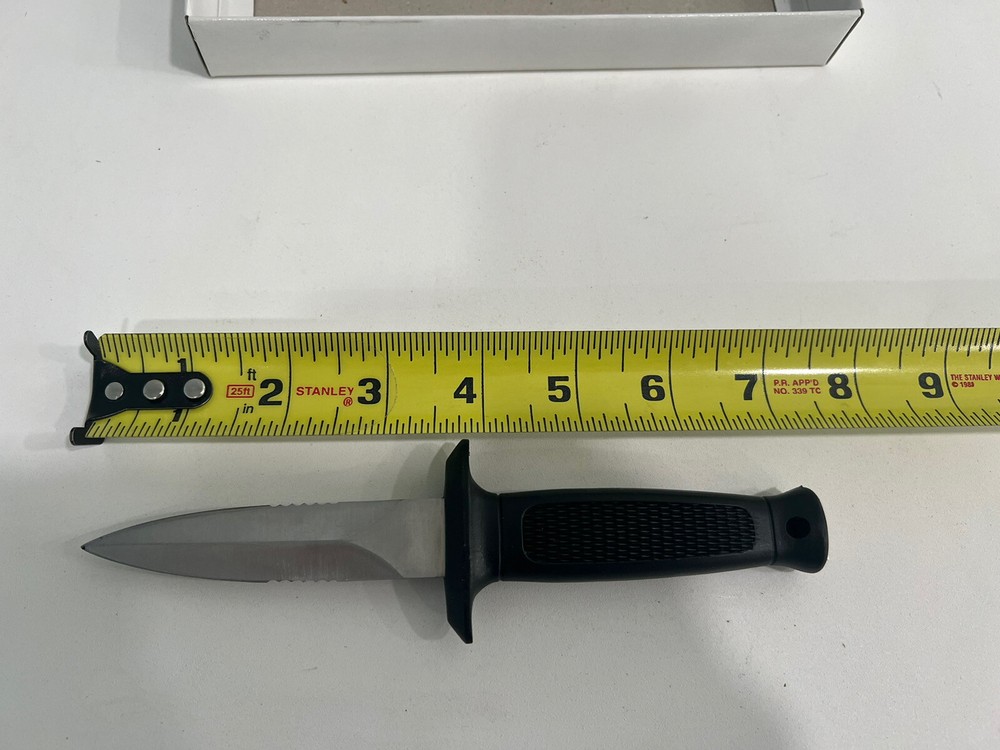 Boot Dagger With sheath Vintage new in box