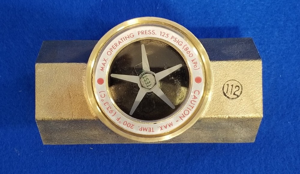 We Anderson SFI-100-1 Flow Indicator 1 in