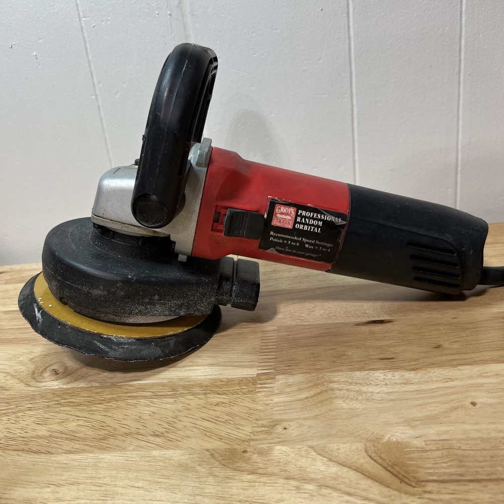 Griot’s Garage Professional Random Orbital 6” Corded Adjustable Speed