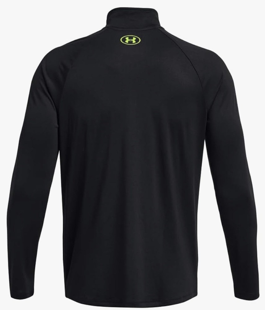 Under Armour Men's Tech 2.0 1/2 Zip Pullover Size Medium Black 1328495 006 NWT