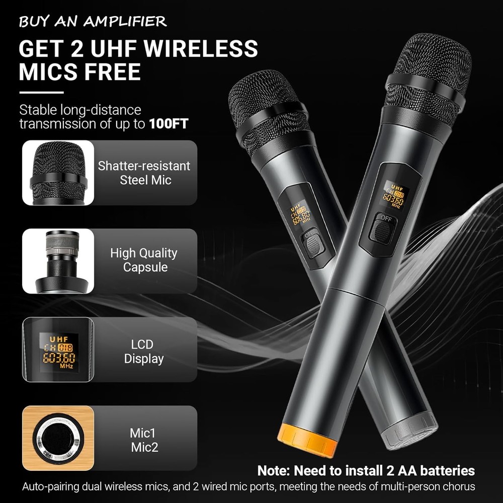 Computer Soundbar, USB Powered Wired PC Speakers with 3.5mm AUX, Basic & Clear S