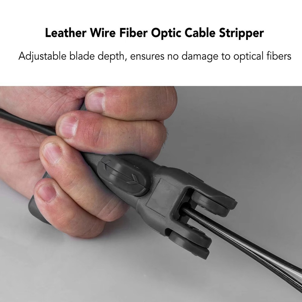 Fiber Optic Cable Stripper Practical Multi Functional Adjustable Blade4089