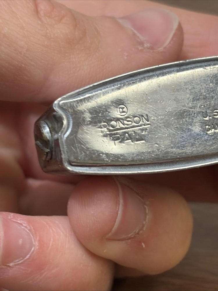 Vintage Ronson Pal Cigarette Case Lighter Insert