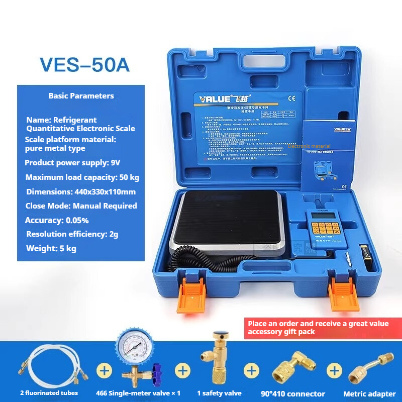 Precision Refrigerant Electronic Scale Balance Scale Refrigeration Tools