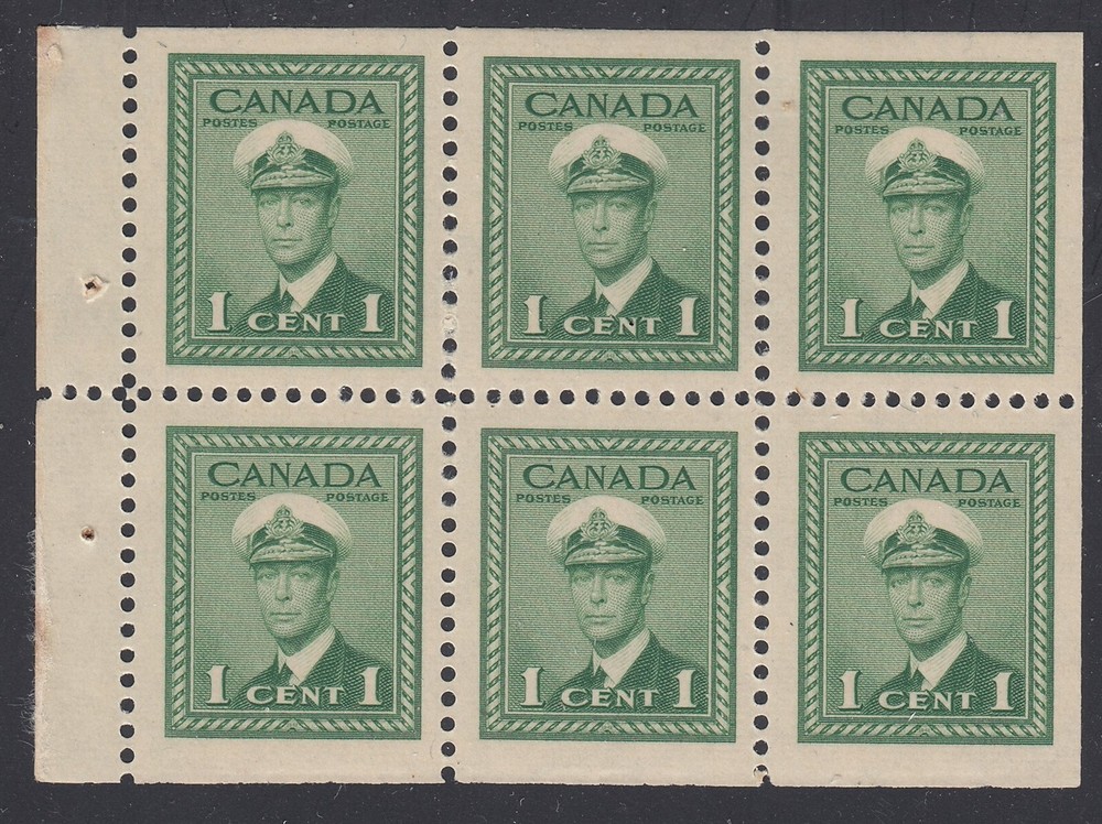 Canada #249b Mint Booklet Pane