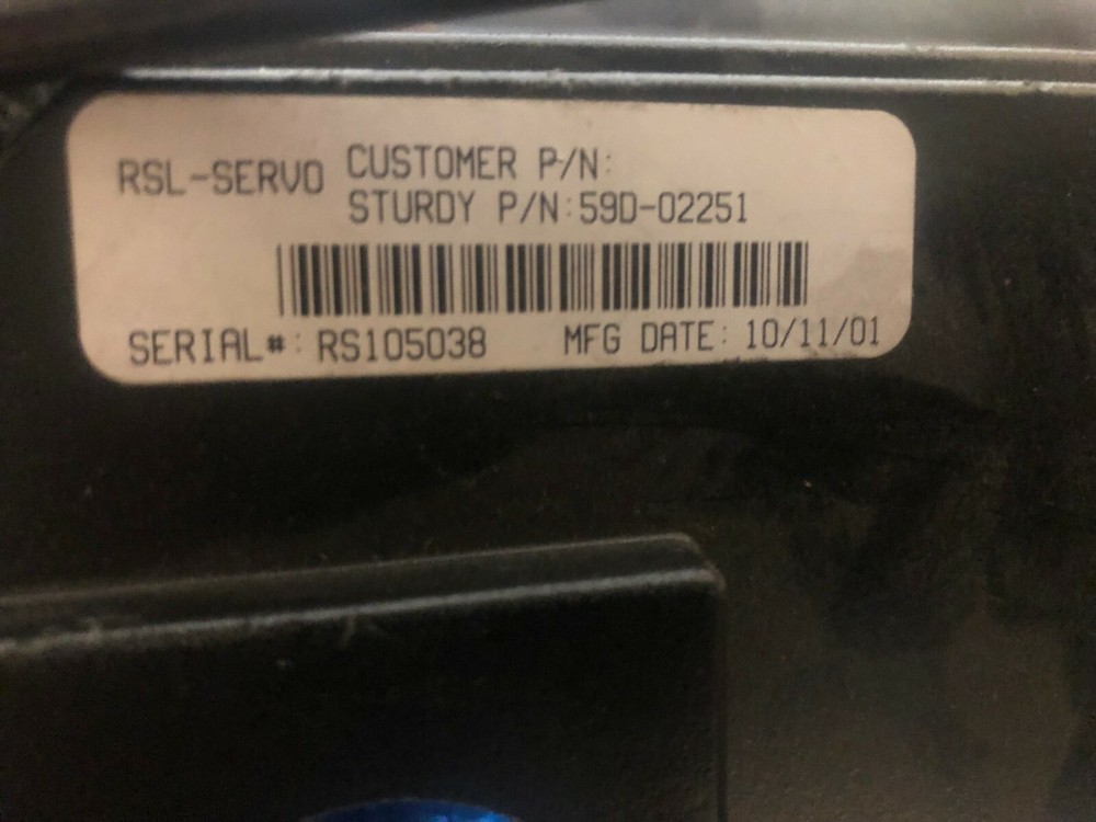 Genuine RSL-Servo Sturdy Controller-Peripheral-Circuit Component P/N 59D-02251