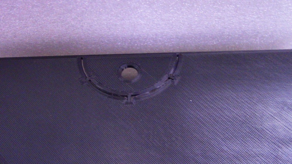 Aqueon Center (Megaflow) Overflow Lid Single Pack 3D Printed Black