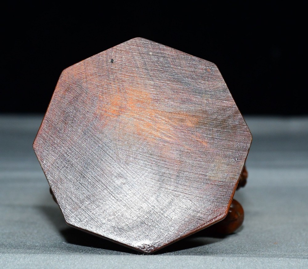 Exquisite Small Leaf Boxwood Blue Dragon Ornament