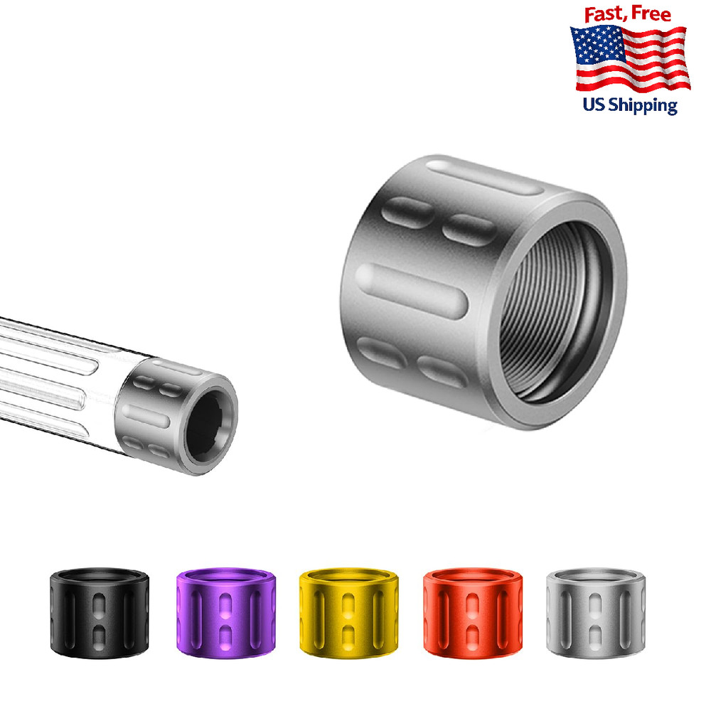 New Journey Essential Thread Protector 1/2x28 Aluminum 3 Color (Silver)