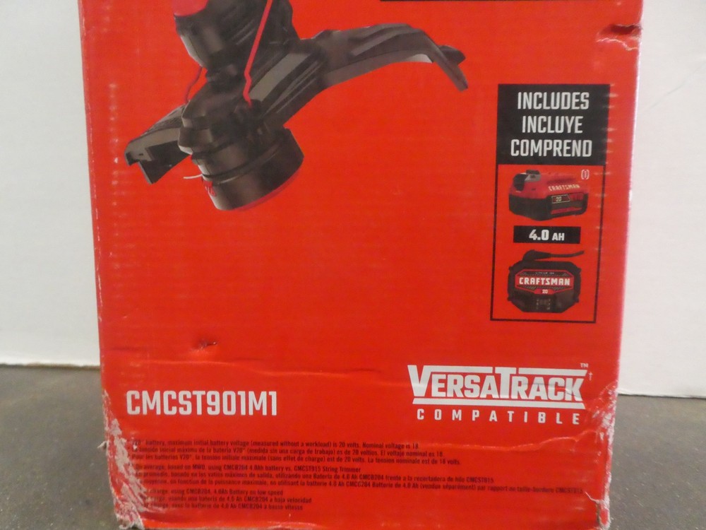 CRAFTSMAN V20 13" String Trimmer Kit CMCST901M1