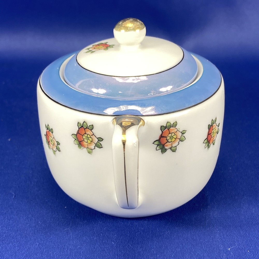 ANTIQUE Noritake Covered Sugar Bowl c.1918