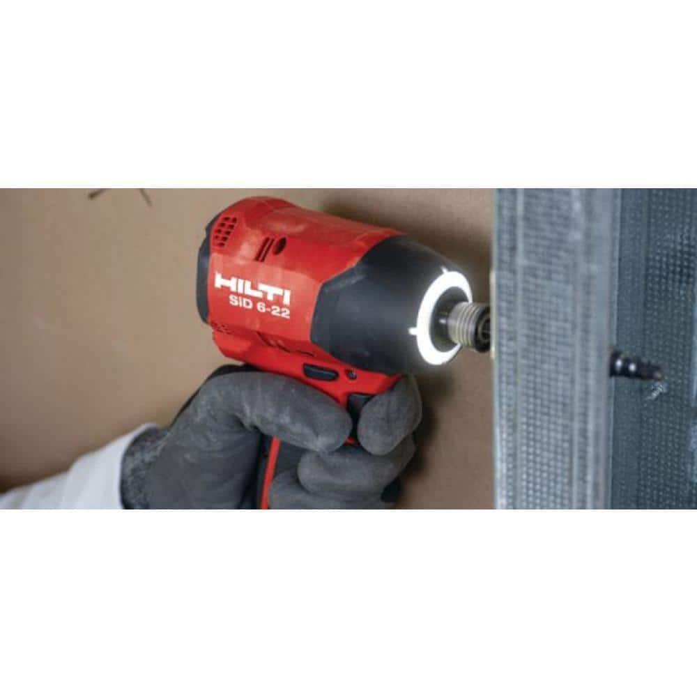 Compact Impact Driver 22-Volt NURON SID 6 Lithium-Ion 1/4 in. Brushless ToolOnly
