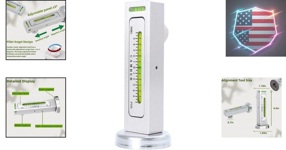 Wheel Alignment Tool, Tire Balancer, Alignment Tool, Wheel Alignment kit, Cam...