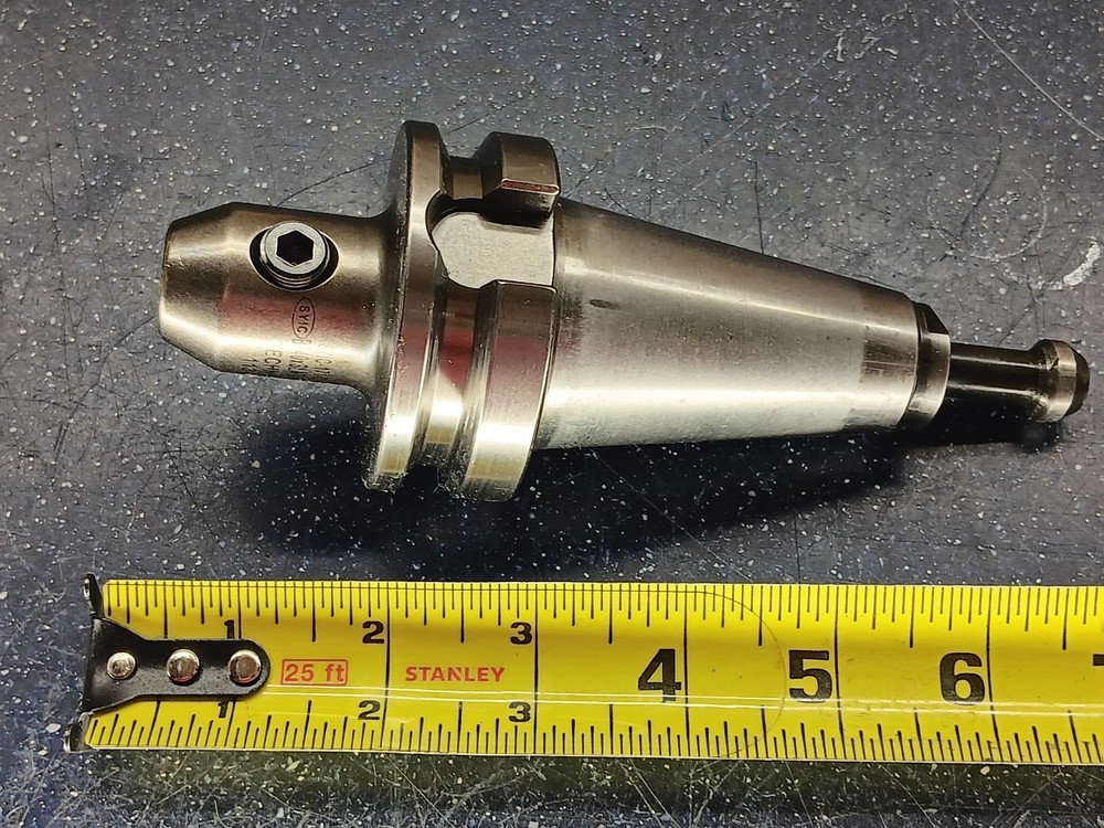 Techniks BT40 7/16" ID Solid End Mill Tool Holder SYIC-17140 Lathe Tooling .4375