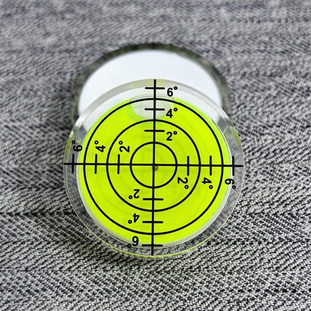 3PCS Circular Bubble Level 32x7mm Round Spirit Level Measuring Layout Tools