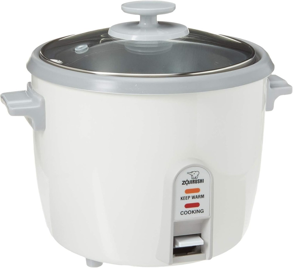3 Cup Rice Cooker/Steamer White)