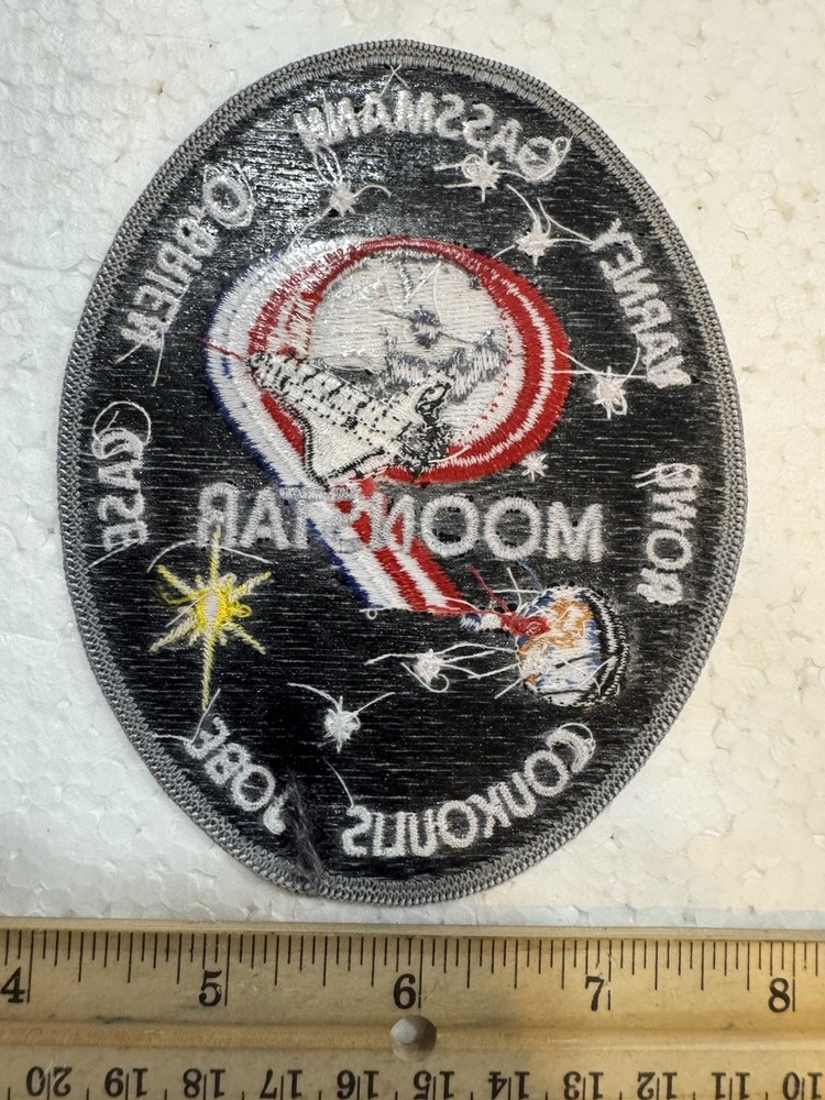 Vintage NASA Space Shuttle Patch- Moonstar 9