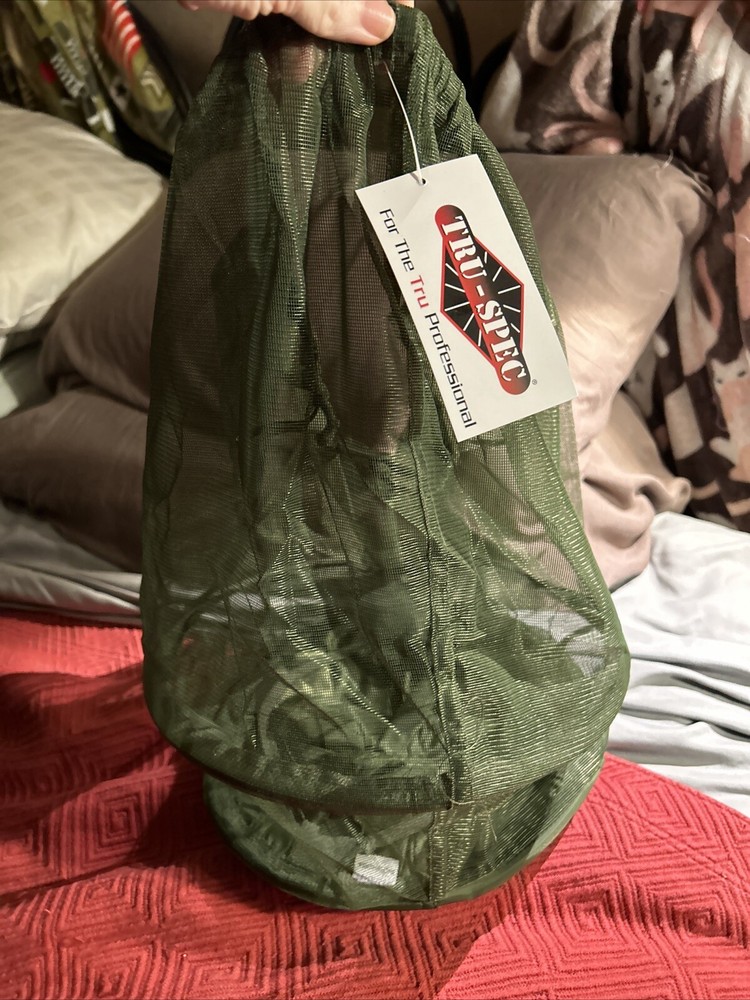 Tru-Spec Mosquito Net Hat NEW Hunting Woods Solid Green