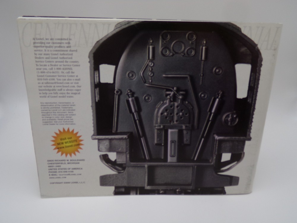 Lionel Trains 100 Year Anniversary Catalog