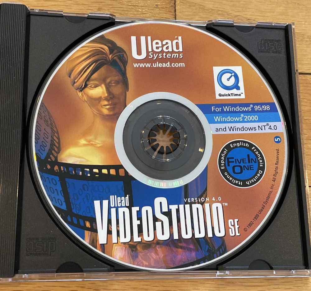 ULead Video Studio SE Version 4.0 Microsoft Windows 95/98, 2000, NT 4.0 1992-99