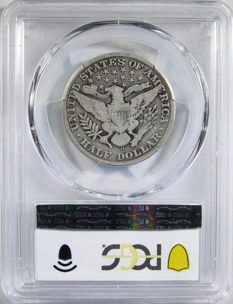 1909-O Barber Half Dollar PCGS VG-8