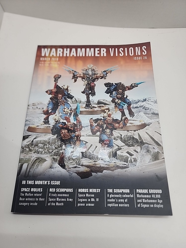 Warhammer Visions Issue 26  March 2016.