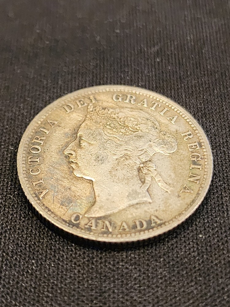 1886 Canadian 25 Cents