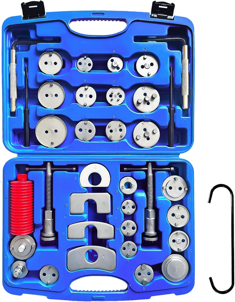 Brake Caliper Compression Tool 36 Piece Disc Brake Caliper Tool Kit for Pad Repl